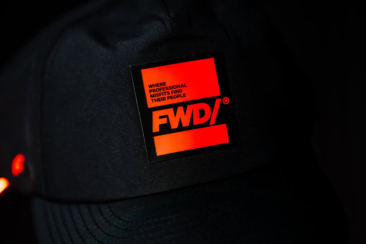 FWD 26 HAT - Black and Red