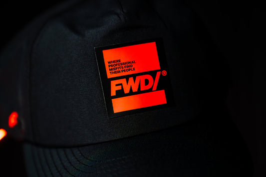FWD 26 HAT - Black and Red