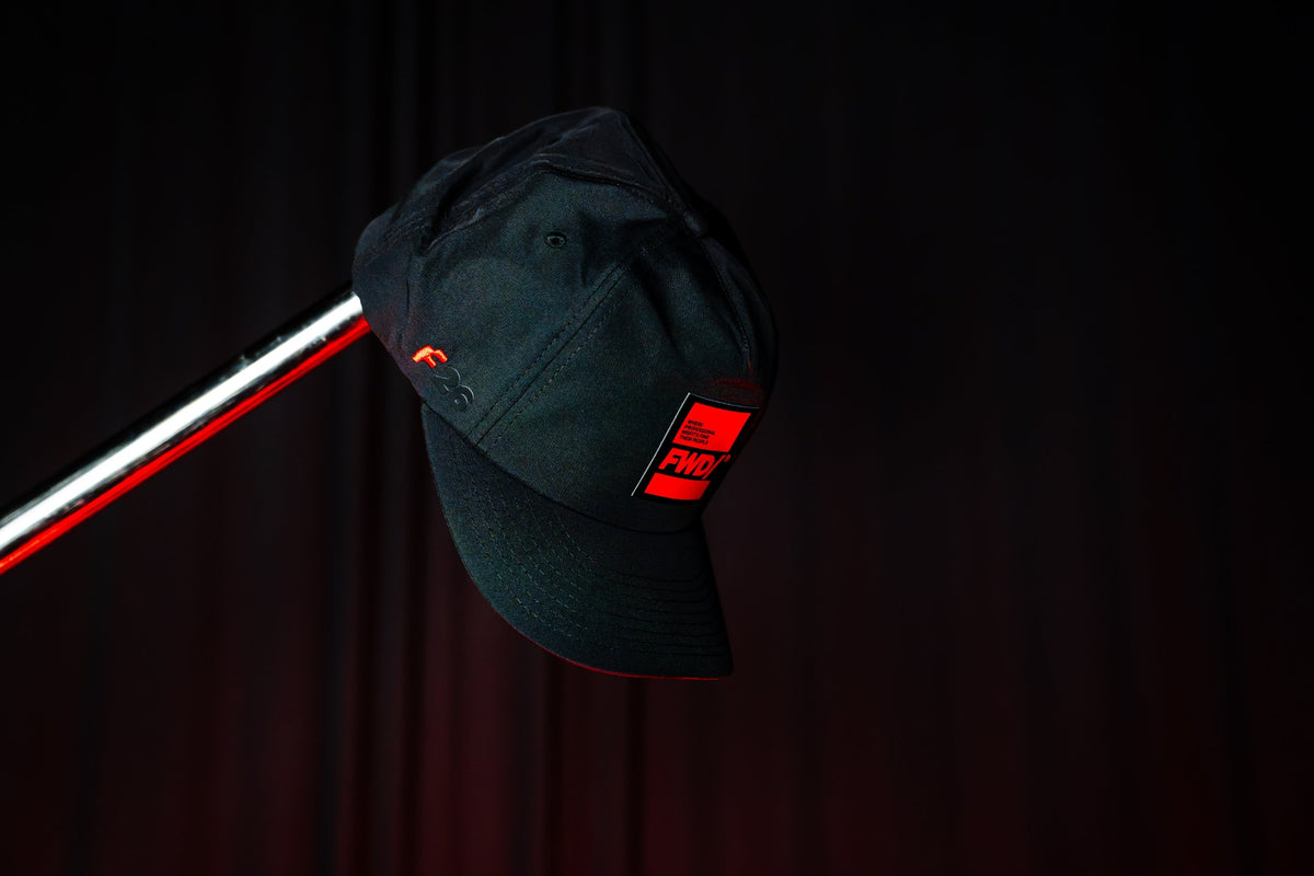 FWD 26 HAT - Black and Red
